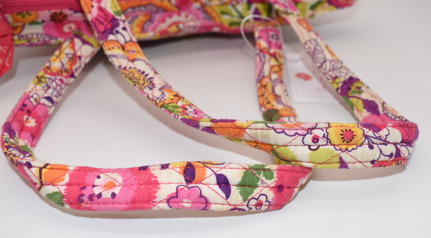 Vera Bradley Large Mandy Tote Bag in "Clementine" Pattern