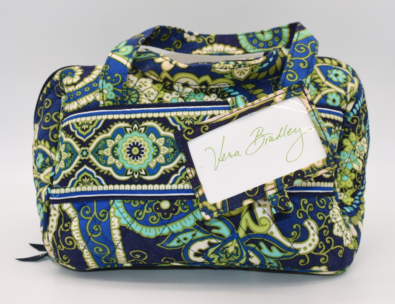 Vera Bradley "Lunch Date" Bag in "Rhythm and Blues" Pattern