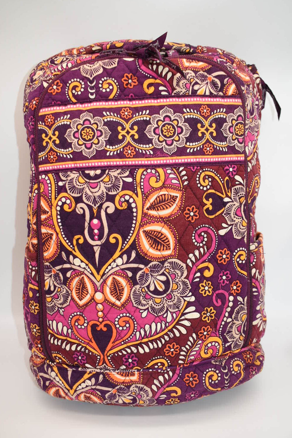 Vera Bradley Laptop Campus Backpack in "Safari Sunset" Pattern