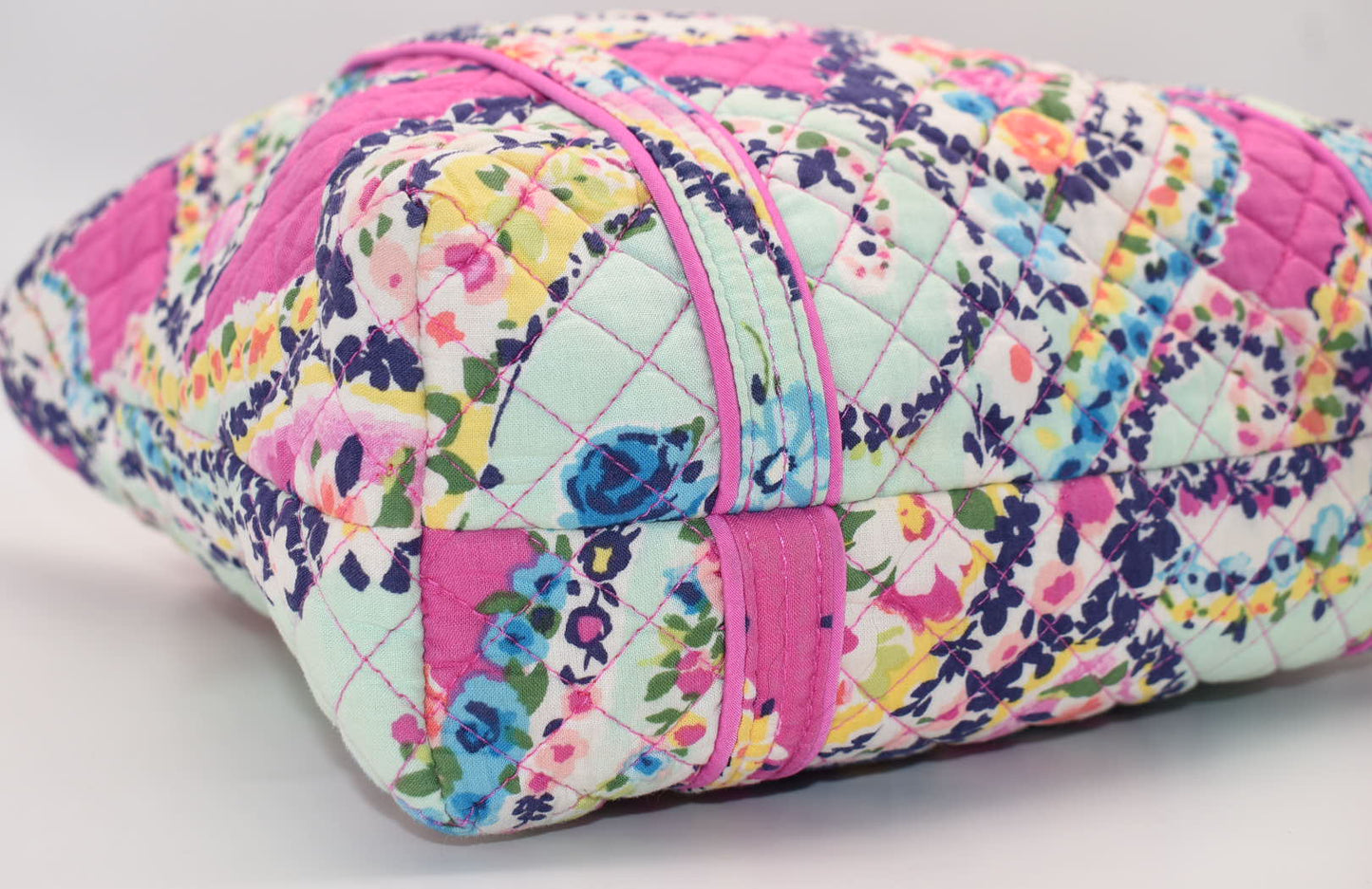 Vera Bradley Iconic Small Vera Tote Bag in "Wildflower Paisley" Pattern