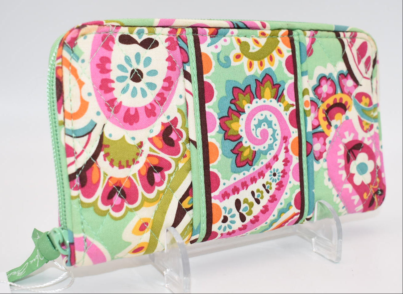 Vera Bradley Accordion Wallet in "Tutti Frutti" Pattern