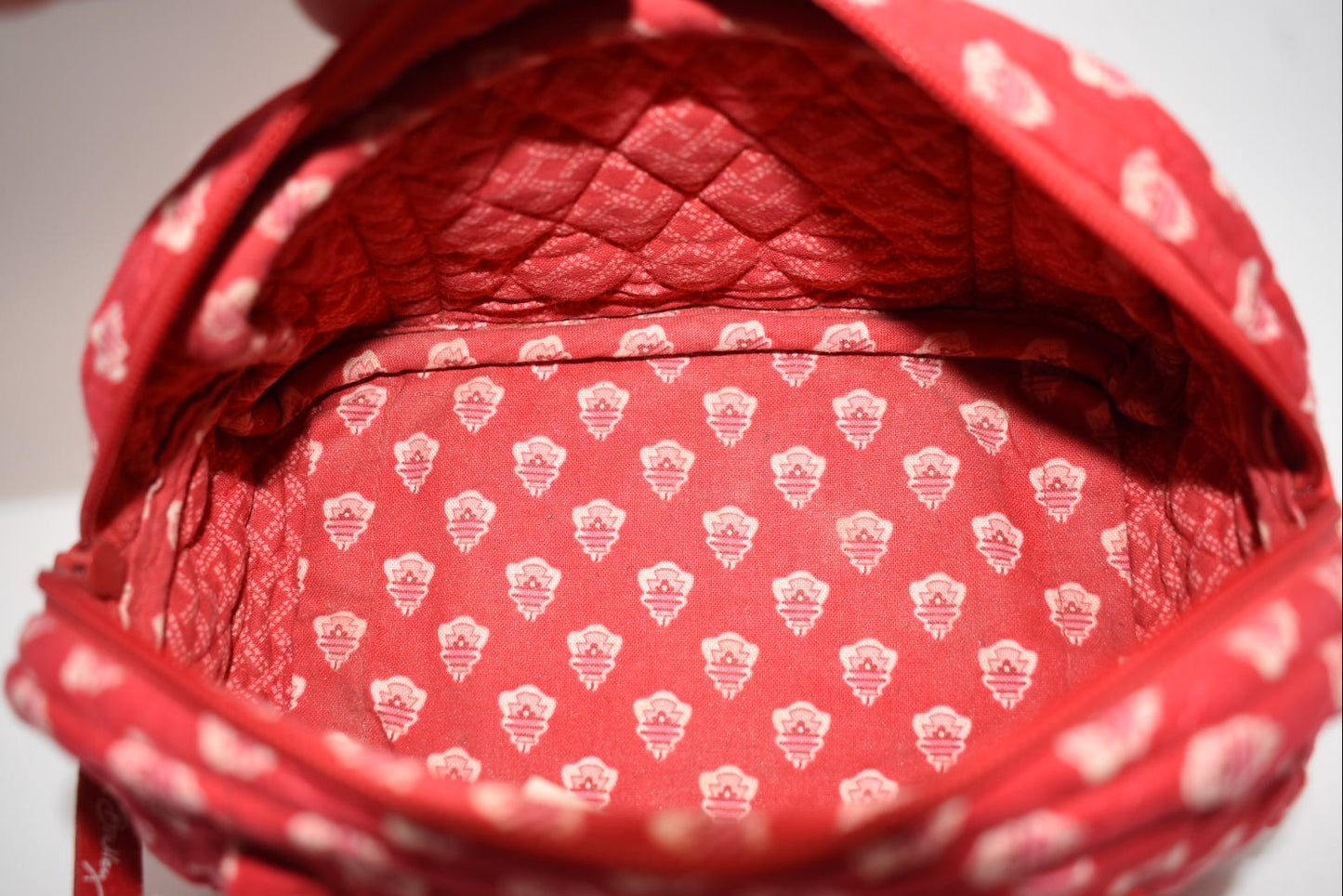 Vera Bradley Mini Tote Bag in "Nantucket Red" Pattern