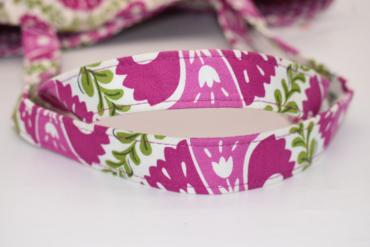 Vera Bradley Quilted Cotton Tote Bag in "Julep Tulip" Pattern
