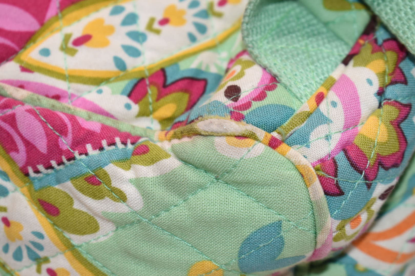 Vera Bradley Double Zip Backpack in "Tutti Frutti" Pattern