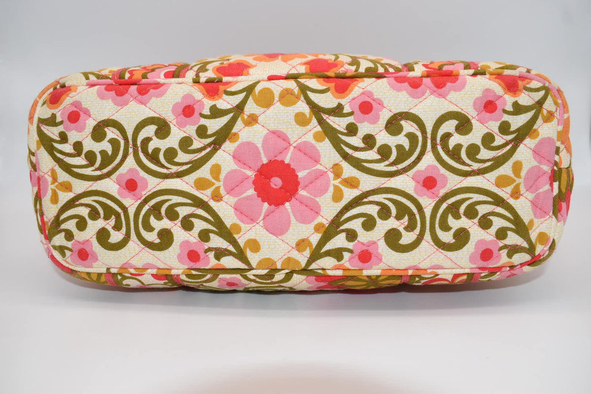 Vera Bradley Mandy Shoulder Tote Bag in "Folkloric" Pattern