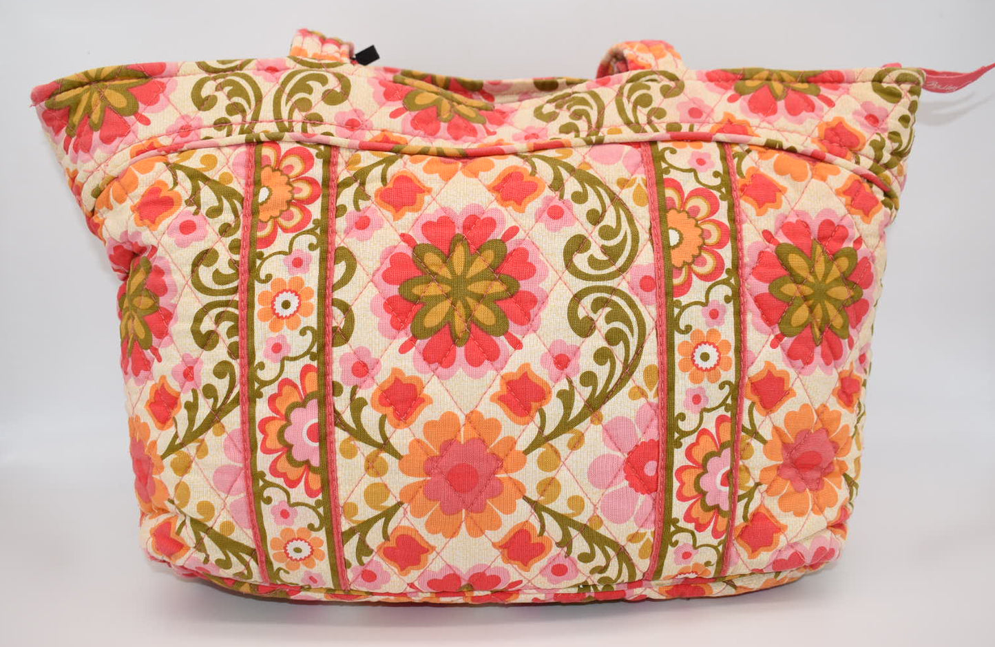 Vera Bradley Large Mandy Tote Bag in "Folkloric" Pattern