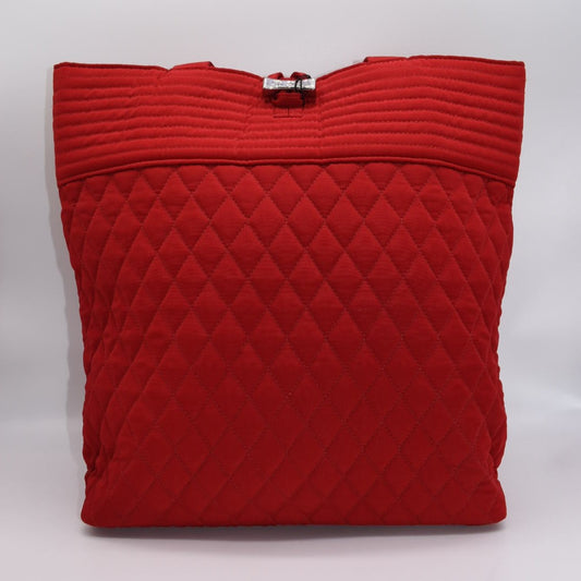 Vera Bradley Microfiber Fire Red Tote Bag