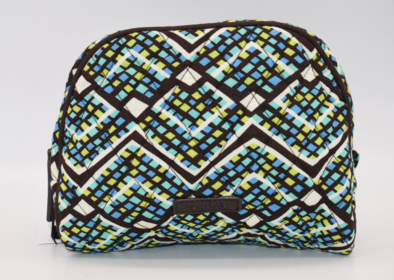 Vera Bradley Medium Cosmetic Zip Bag in "Rain Forest" Pattern