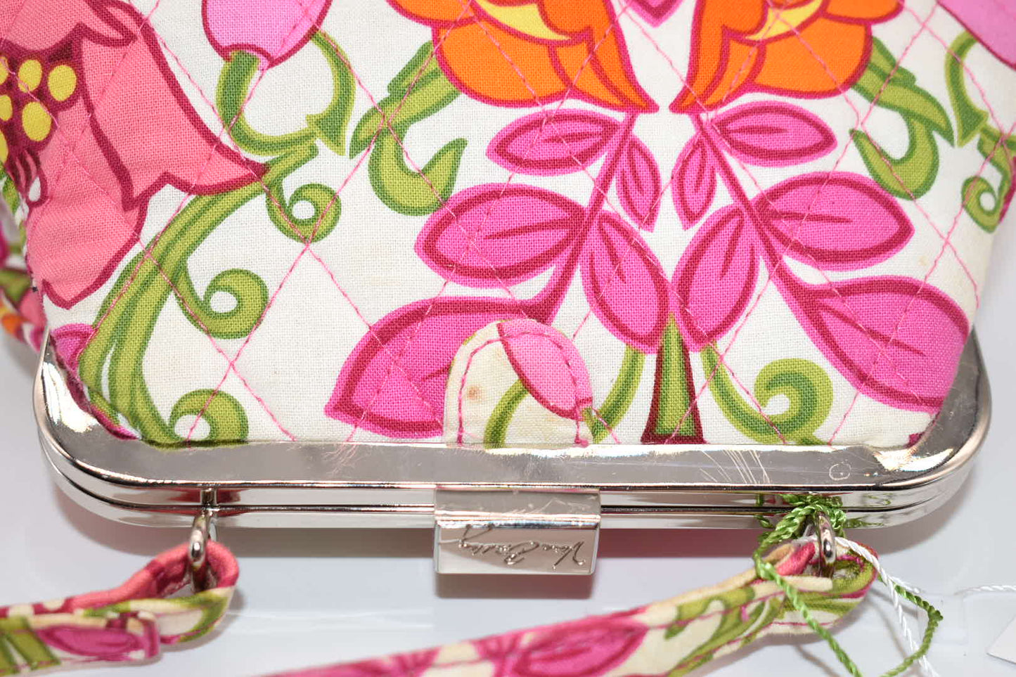 Vera Bradley Mini Frame Bag in "Lilli Bell" Pattern