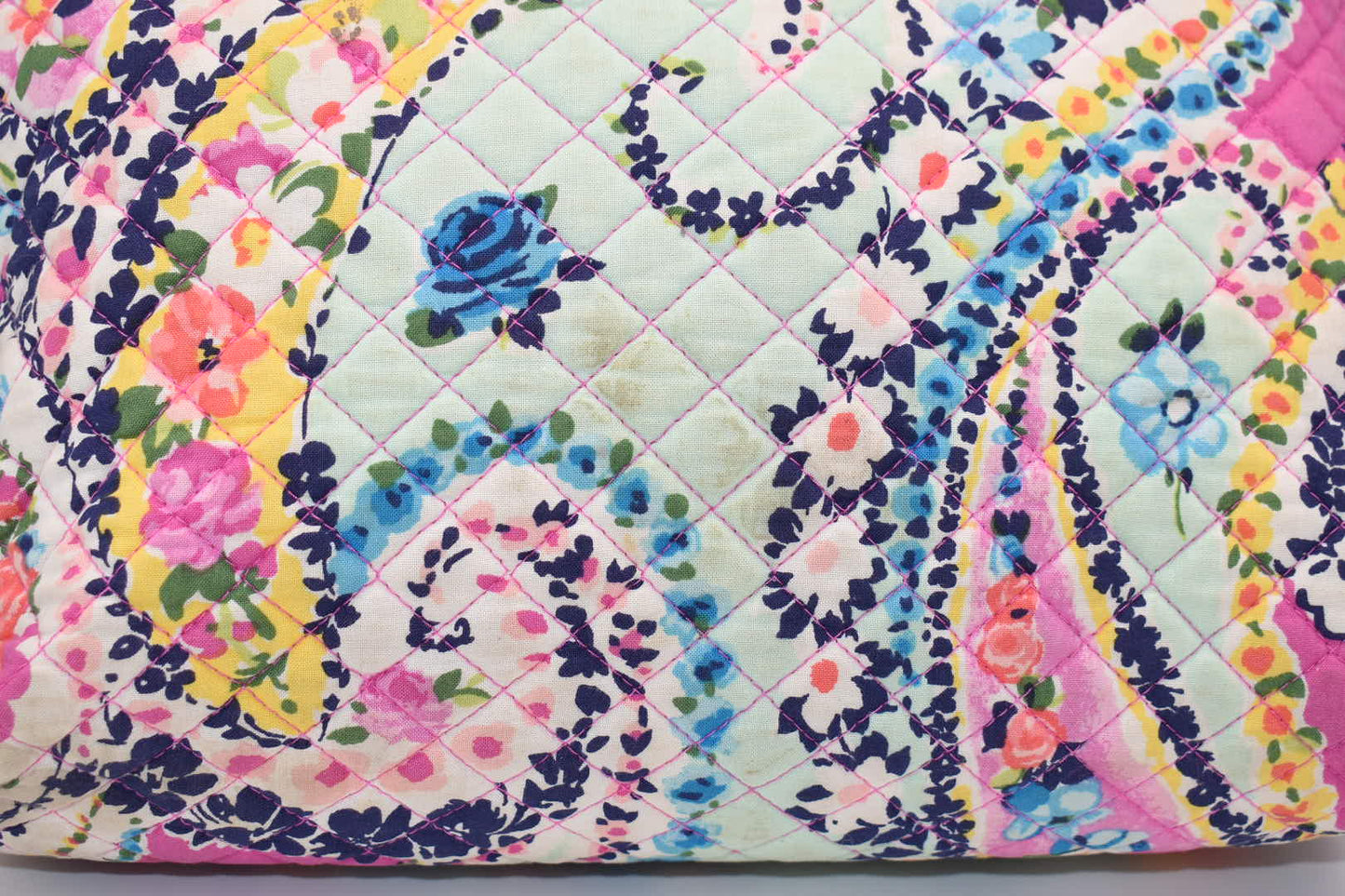 Vera Bradley Iconic Tote Bag in "Wildflower Paisley" Pattern