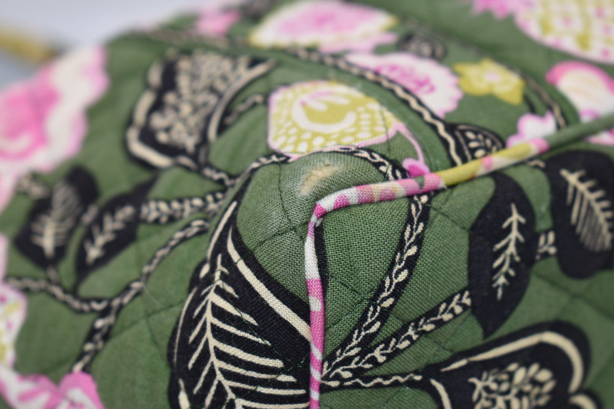 Vera Bradley Mandy Shoulder Tote Bag in "Chelsea Green" Pattern