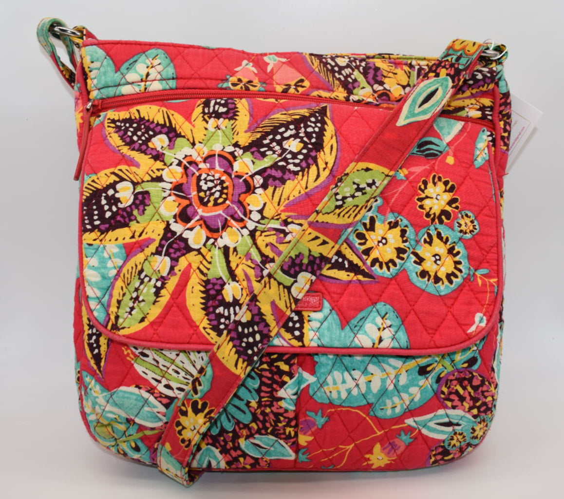 Vera Bradley Mailbag Crossbody Bag in "Rumba" Pattern