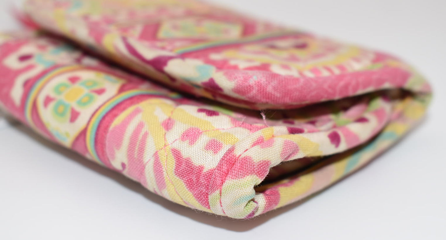 Vera Bradley Small Trifold Wallet in "Capri Melon" Pattern