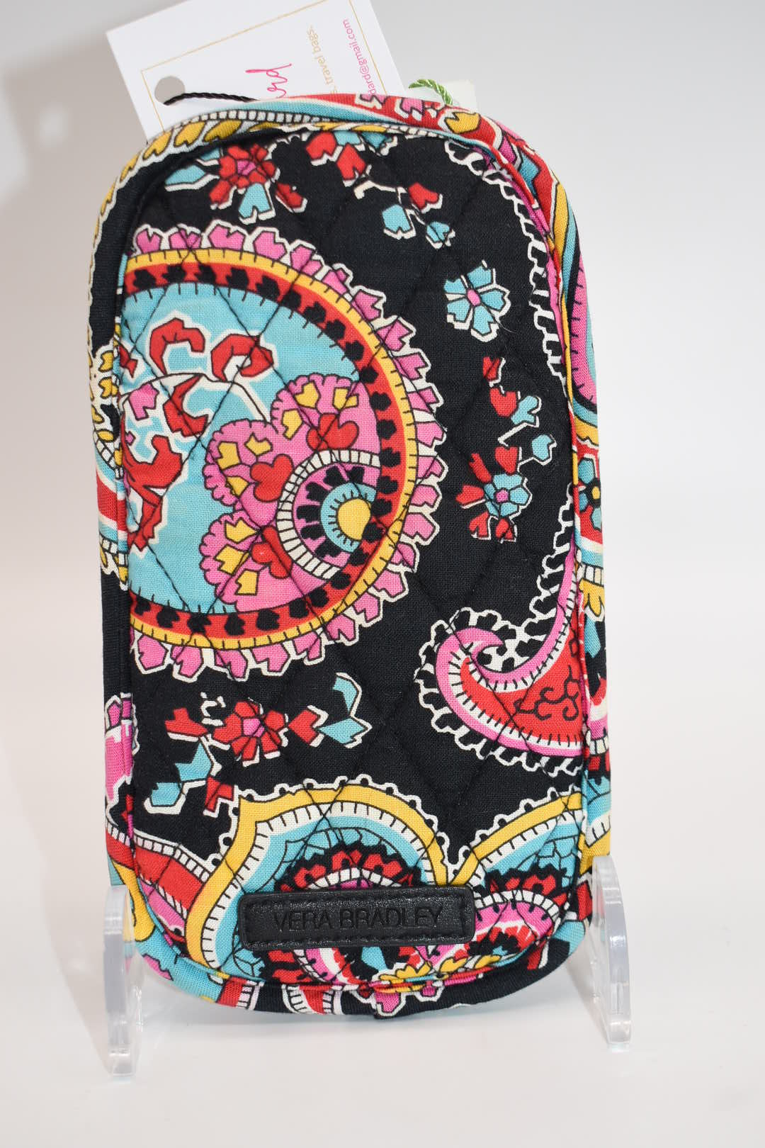 Vera Bradley Double Eyewear Sleeve in "Parisian Paisley" Pattern