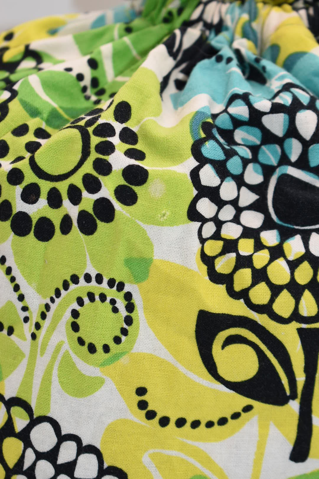 Vera Bradley Ditty Bag in "Limes Up" Pattern