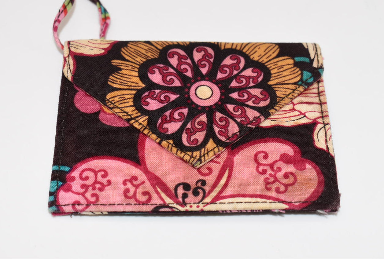Vera Bradley Luggage Tag in "Mod Floral-Pink" Pattern