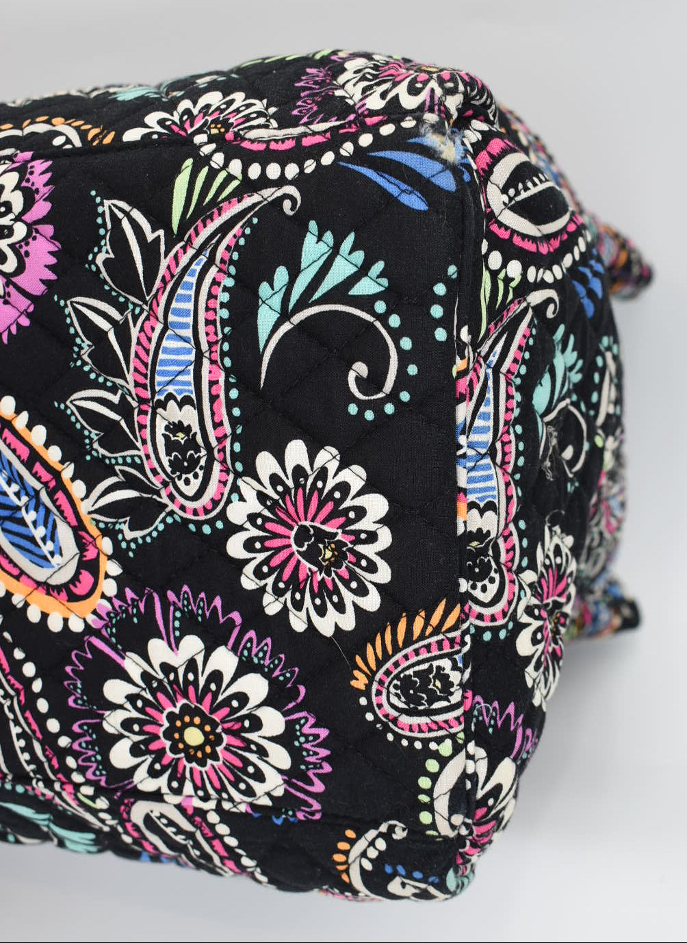 Vera Bradley Triple Compartment Travel Bag in "Bandana Swirl" Pattern