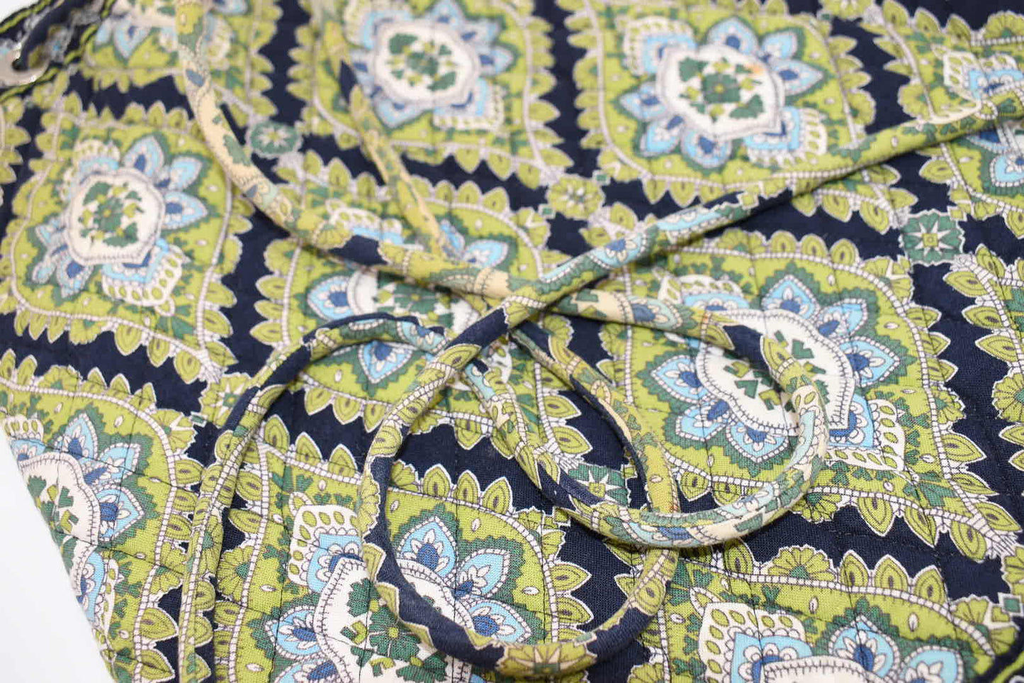 Vera Bradley Drawstring Backsack in "Cambridge" Pattern