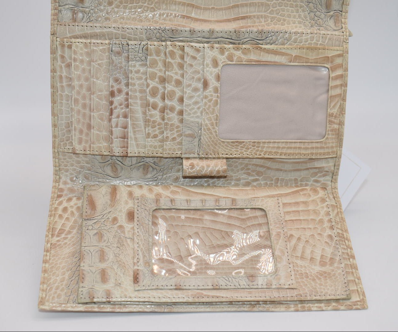 Vintage Brahmin Soft Checkbook Wallet
