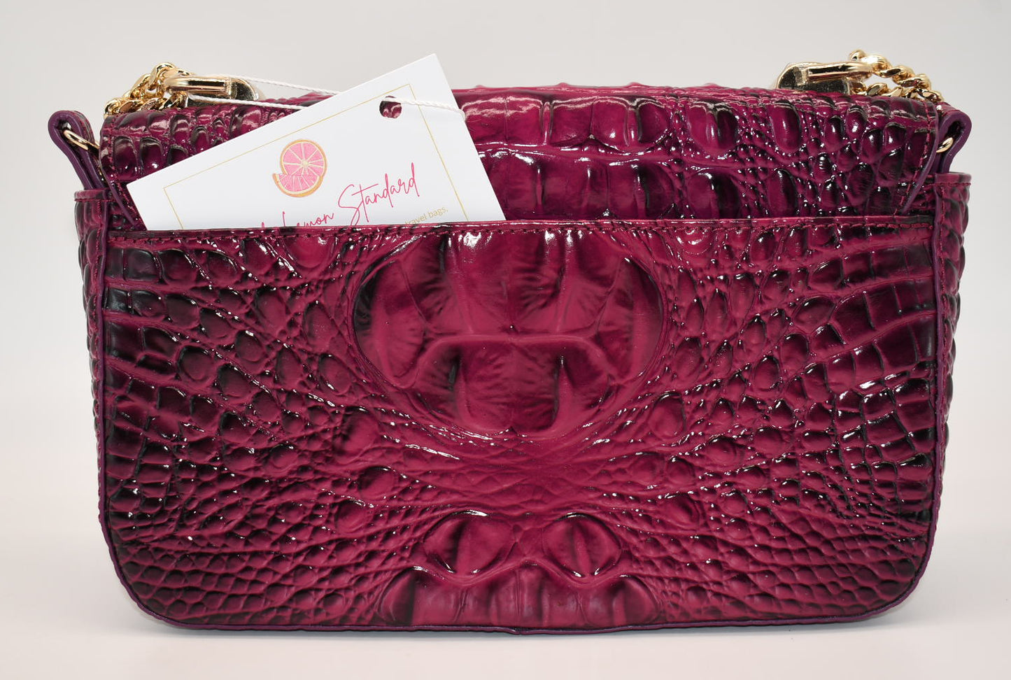 Brahmin Rosa Crossbody Bag in Sugar Plum Melbourne