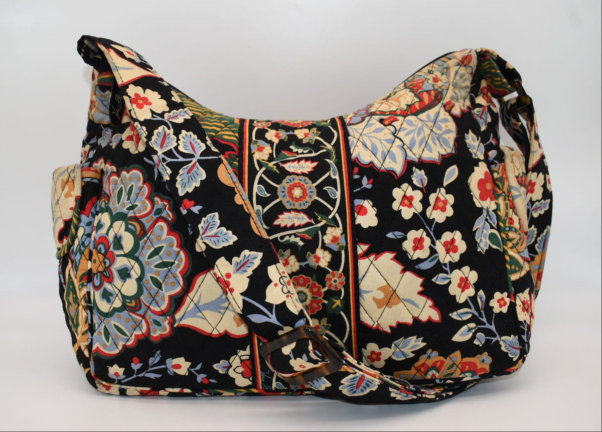 Vera Bradley On The Go Convertible Shoulder Bag in "Versailles" Pattern