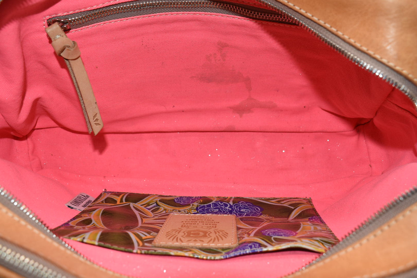 Consuela Carryall Gilded Satchel Bag