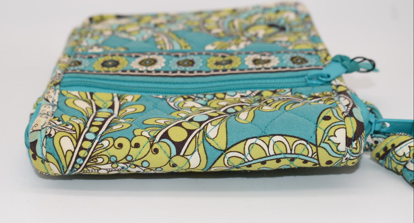 Vera Bradley Mini Hipster Crossbody Bag in "Peacock" Pattern