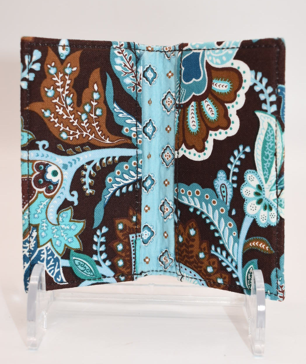 Vera Bradley Card Holder/Case in "Java Blue" Pattern