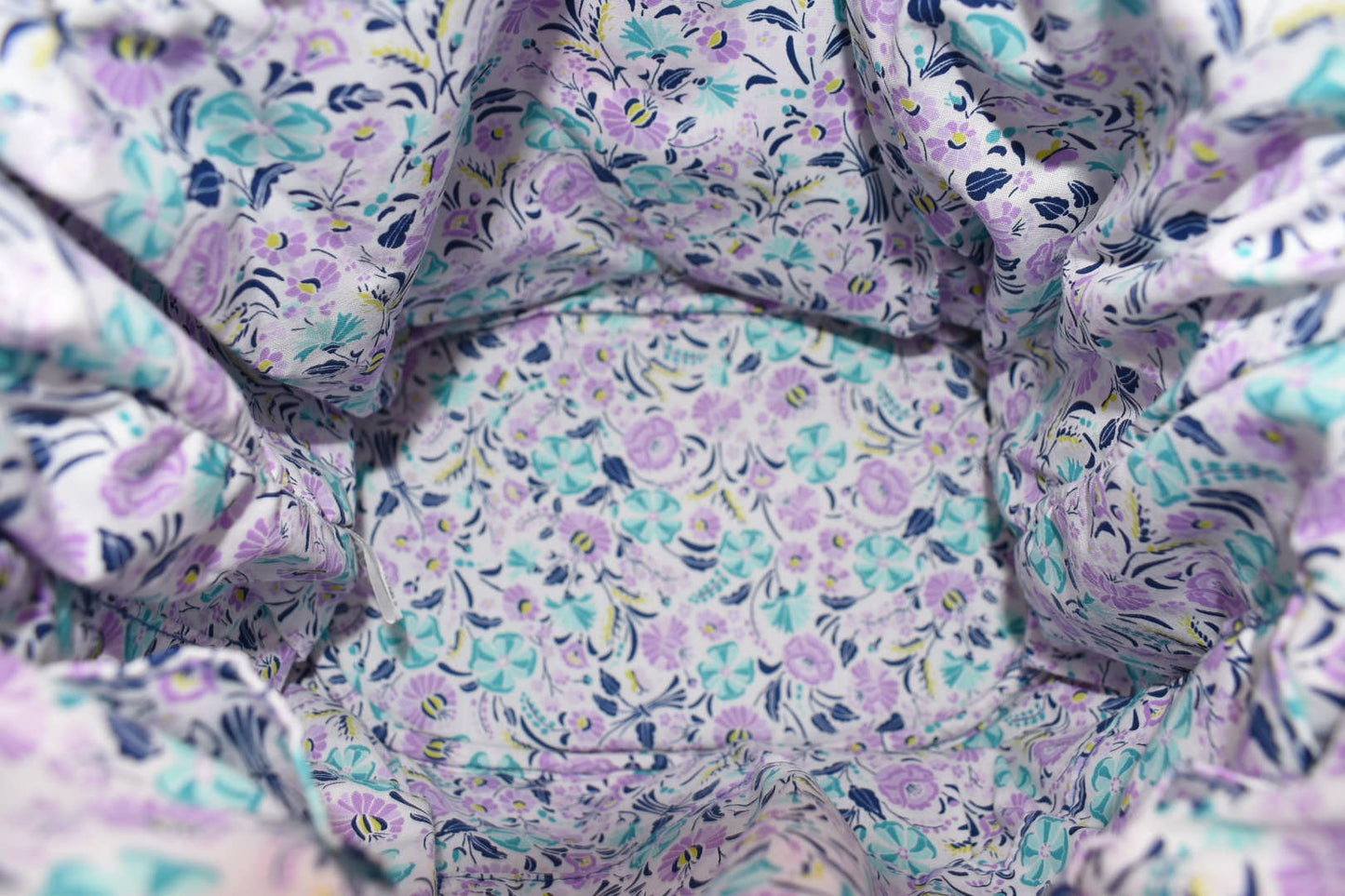 Vera Bradley Glenna Satchel Bag in "Amethyst Plaid" Pattern
