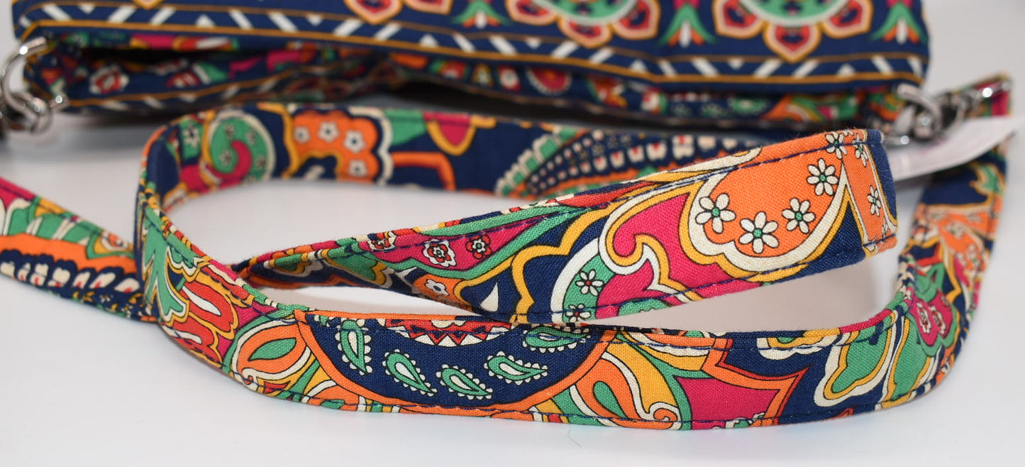 Vera Bradley Two-Way Convertible Tote Bag in "Venetian Paisley" Pattern