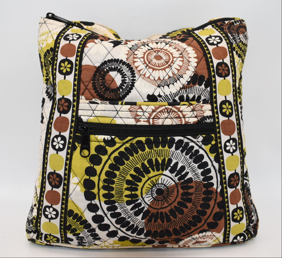 Vera Bradley Hipster Crossbody Bag in "Cocoa Moss" Pattern