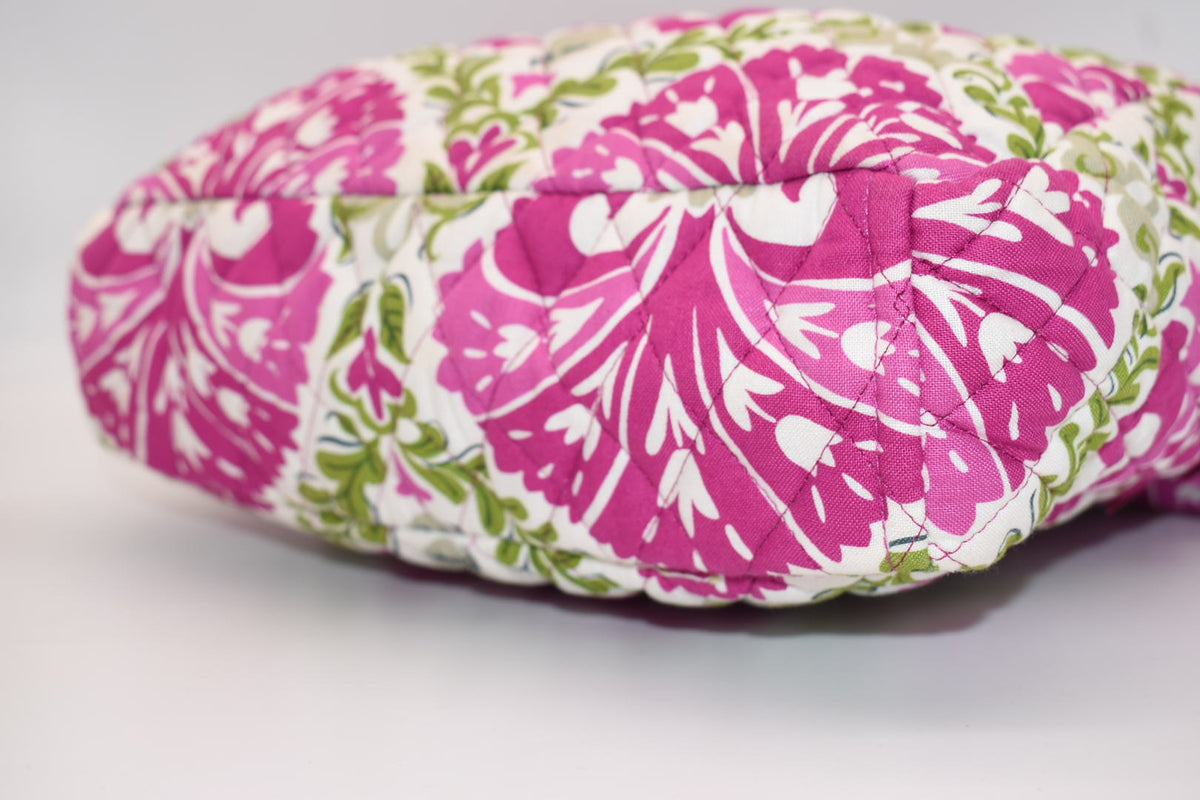 Vera Bradley Quilted Cotton Tote Bag in "Julep Tulip" Pattern
