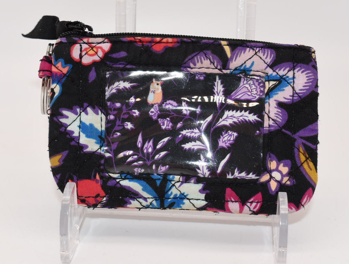 Vera Bradley Zip ID Case in "Foxwood" Pattern