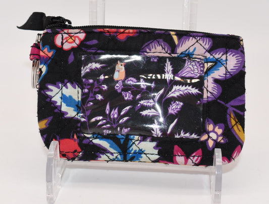 Vera Bradley Zip ID Case in "Foxwood" Pattern