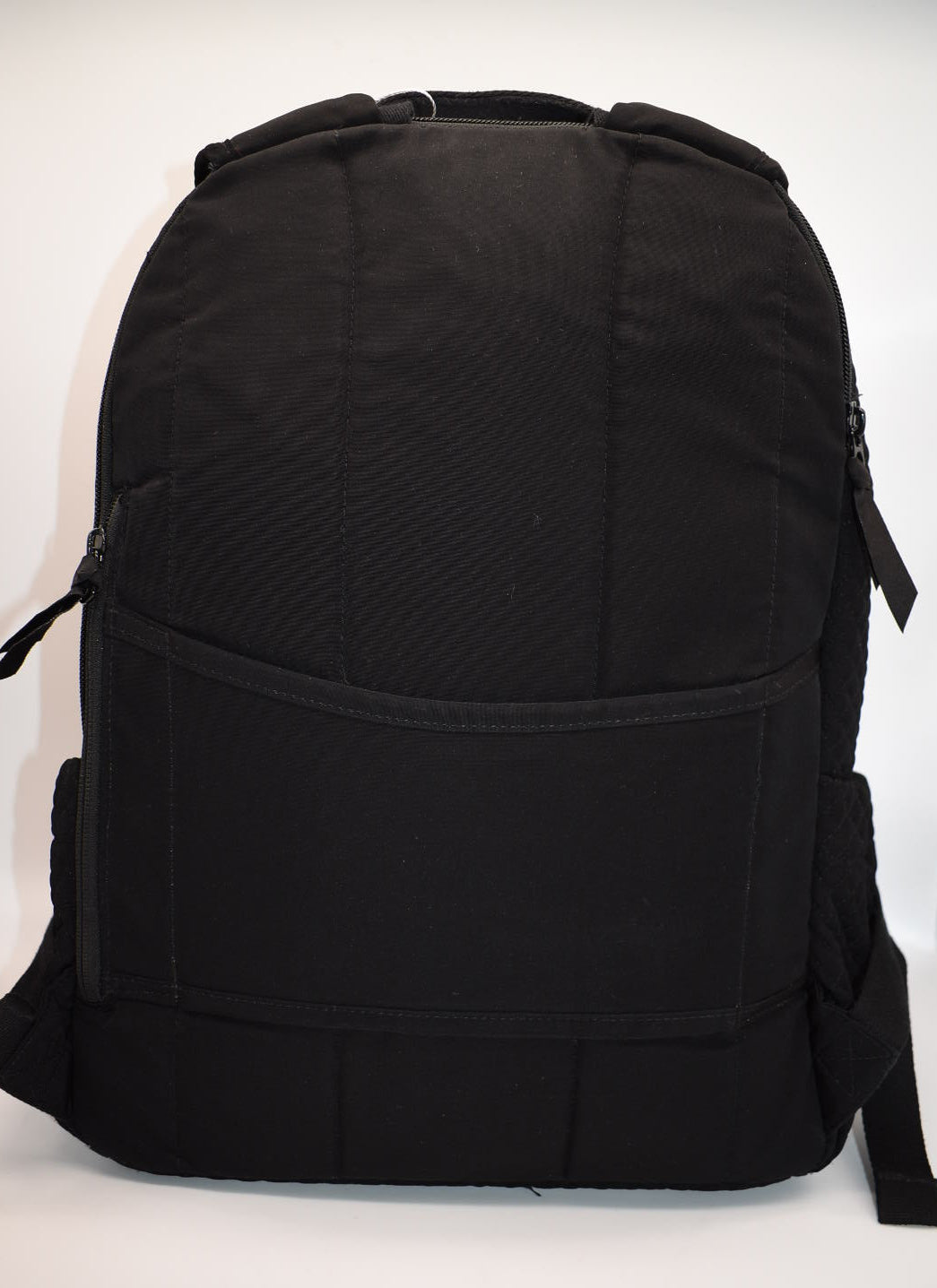 Vera Bradley Microfiber Campus Backpack in Black
