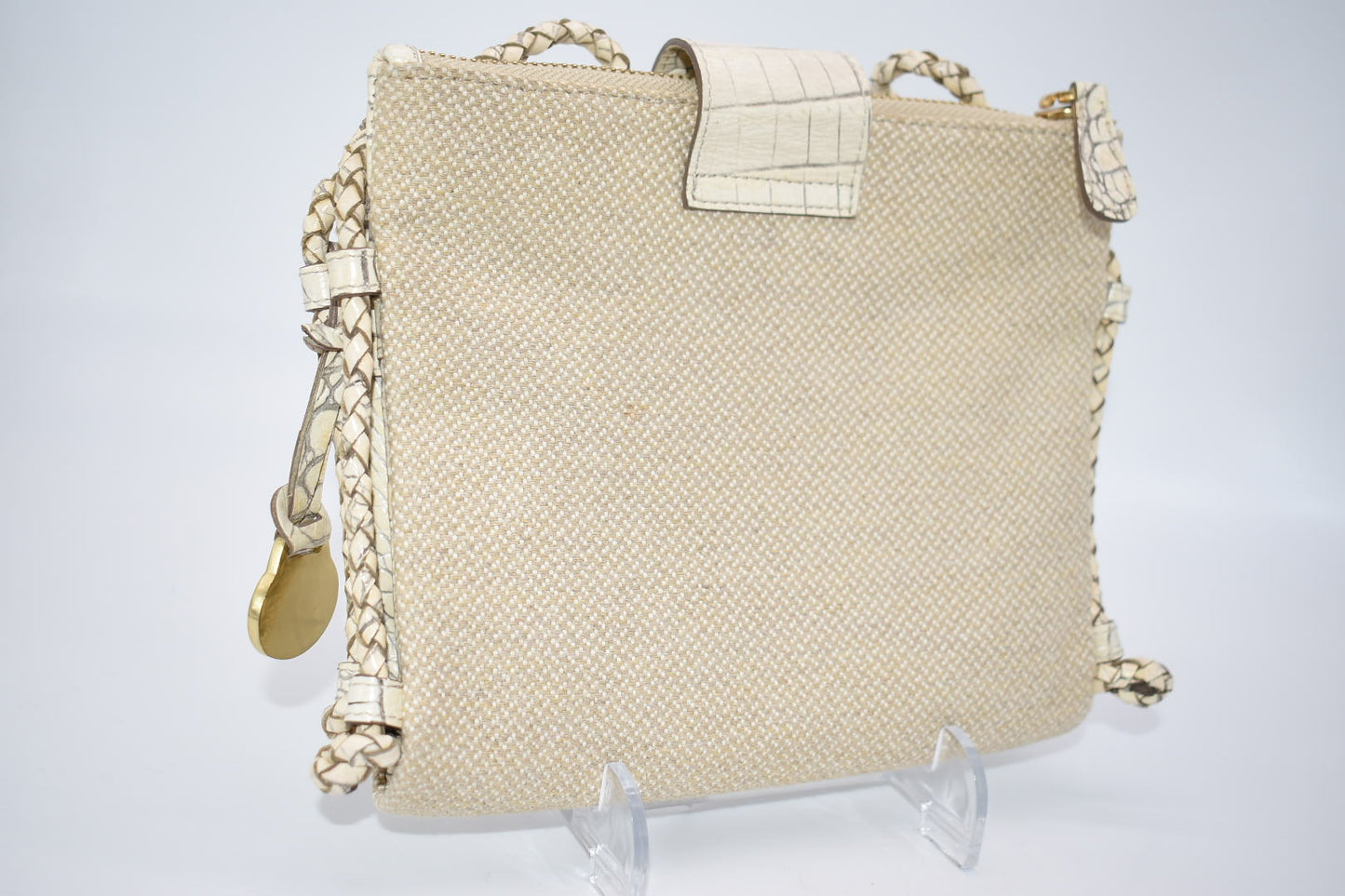 Brahmin Mojito Crossbody Bag in Canvas & Leather