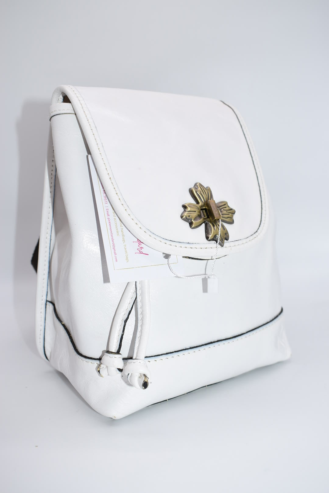 Patricia Nash Saracena Backpack in White
