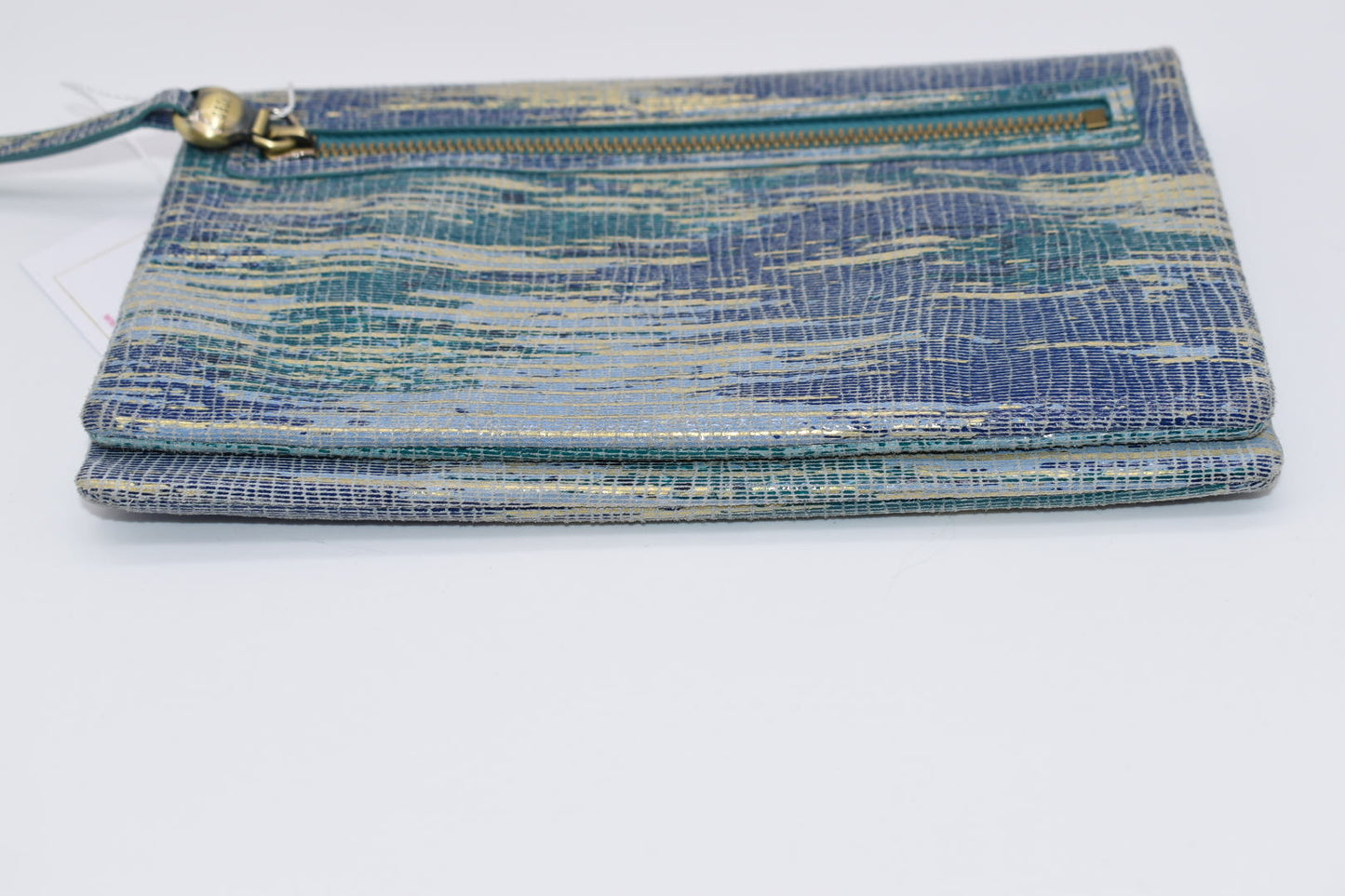 HOBO Lumen Continental Wallet in Cracked Glass