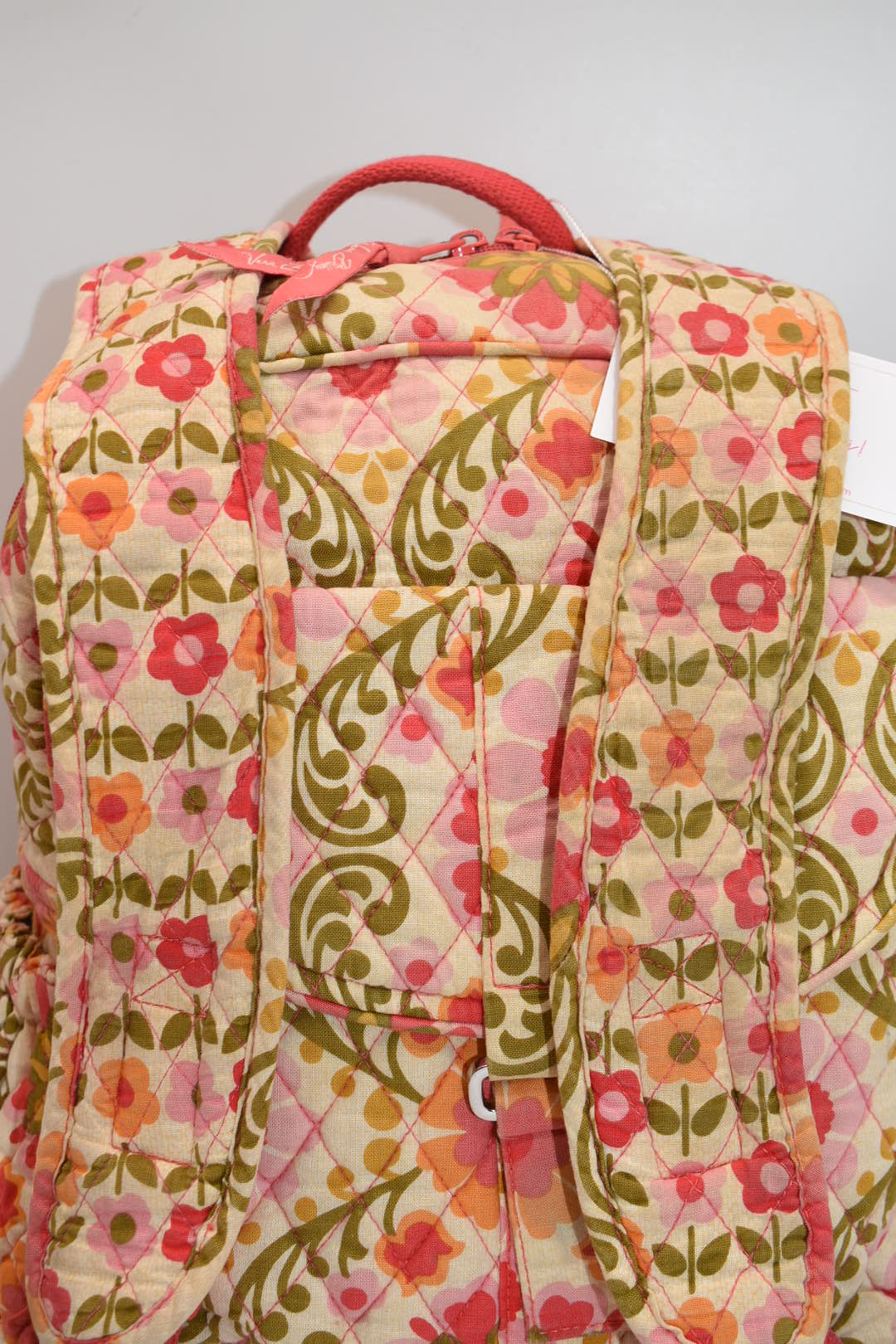 Vera Bradley Small Backpack in "Folkloric" Pattern