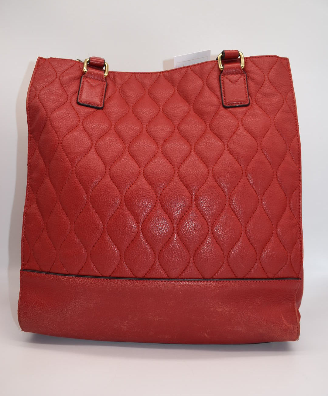 Vera Bradley Quilted Leather Nora Tote Bag in "Ella Tango"