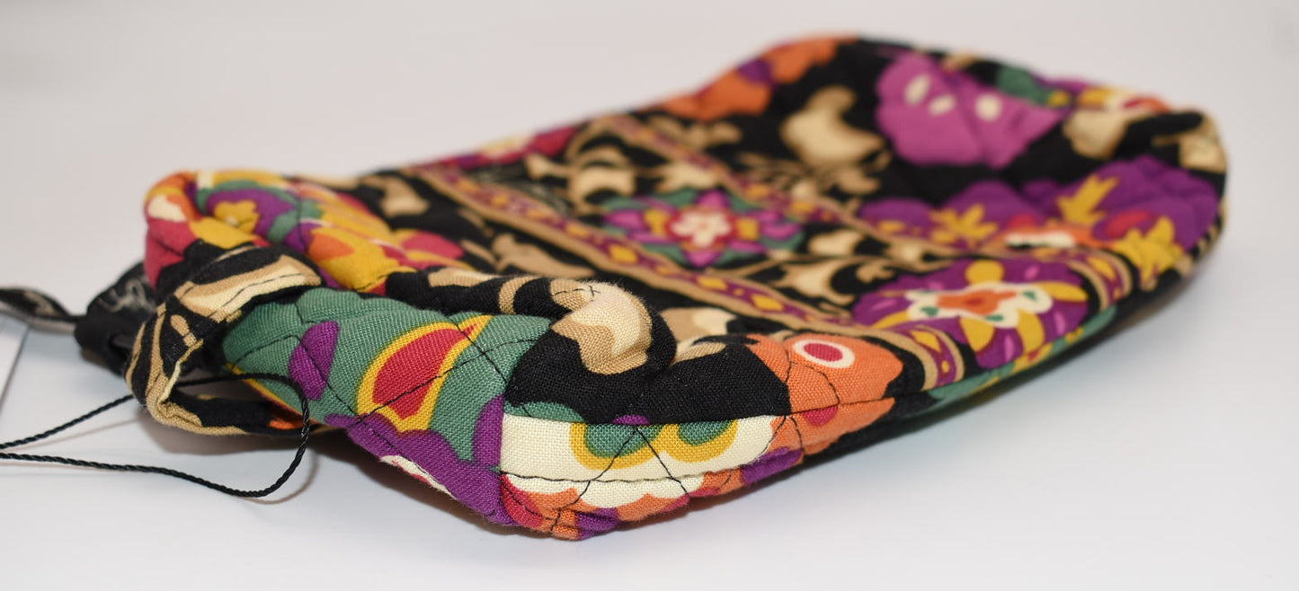 Vera Bradley Large Cosmetic Bag in "Suzani" Pattern