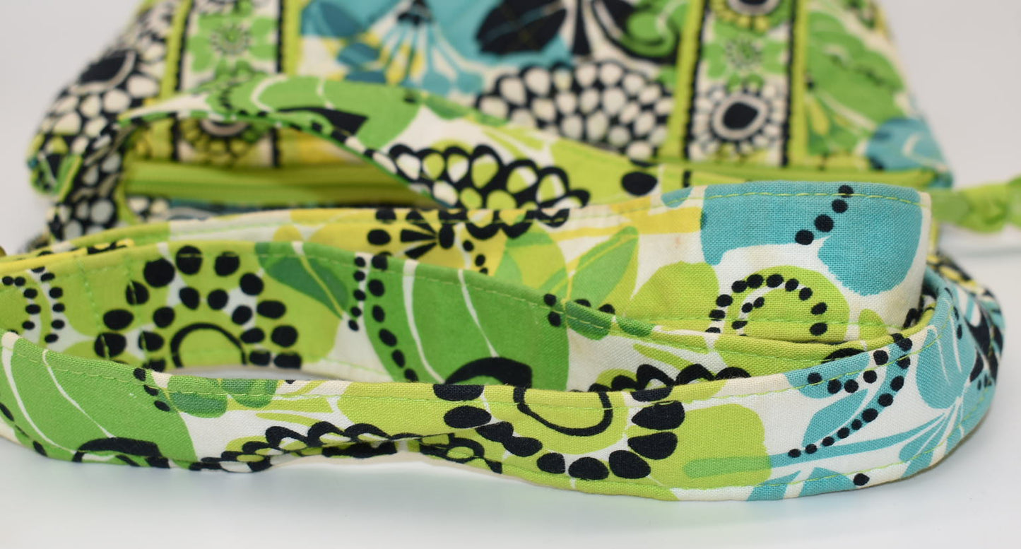 Vera Bradley Hipster Crossbody Bag in "Limes Up" Pattern
