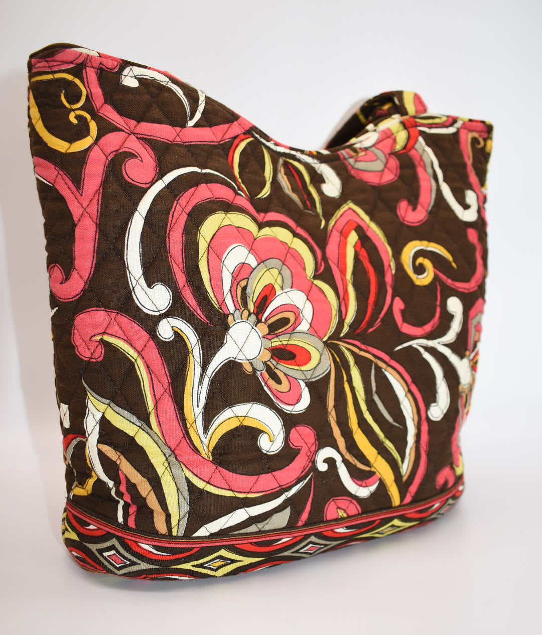 Vera Bradley Bucket Tote Bag in "Puccini" Pattern