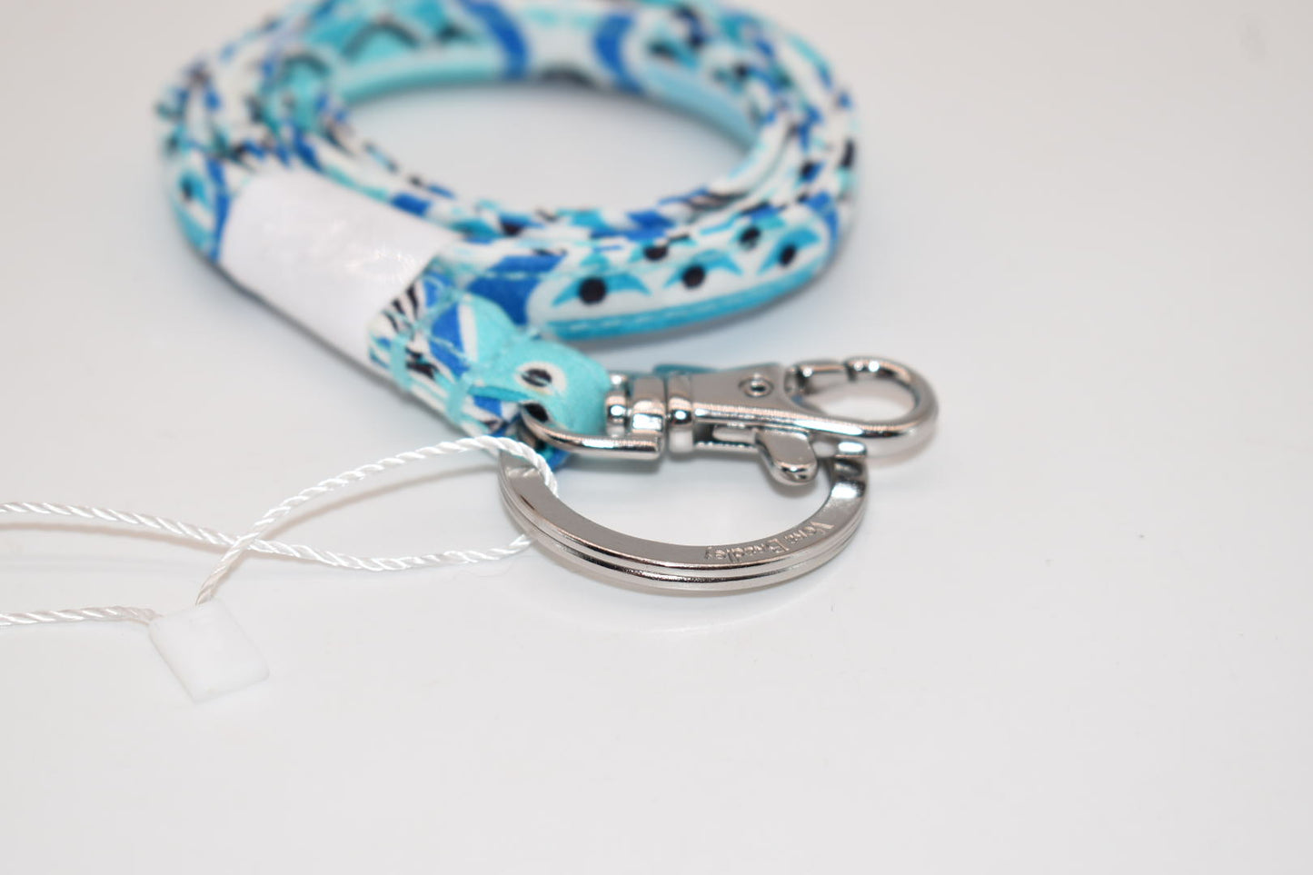 Vera Bradley Lanyard in "Go Fish Blue" Pattern