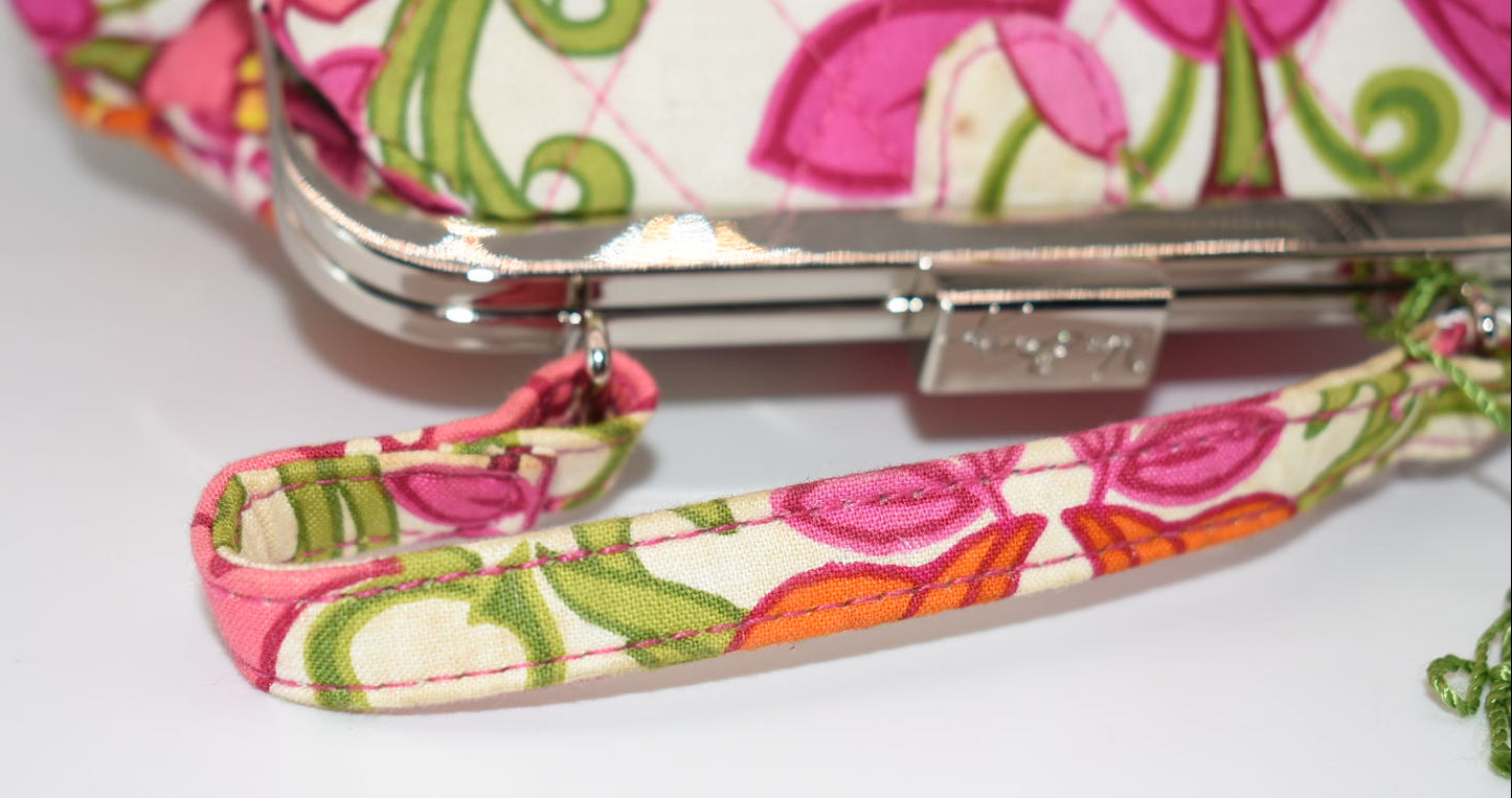 Vera Bradley Mini Frame Bag in "Lilli Bell" Pattern