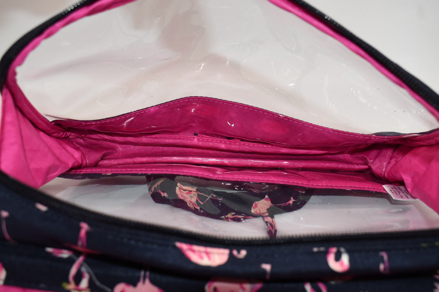 Vera Bradley Hanging Travel Organizer in "Flamingo Fiesta" Pattern