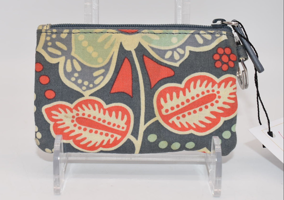 Vera Bradley Zip ID Case in "Nomadic Floral" Pattern