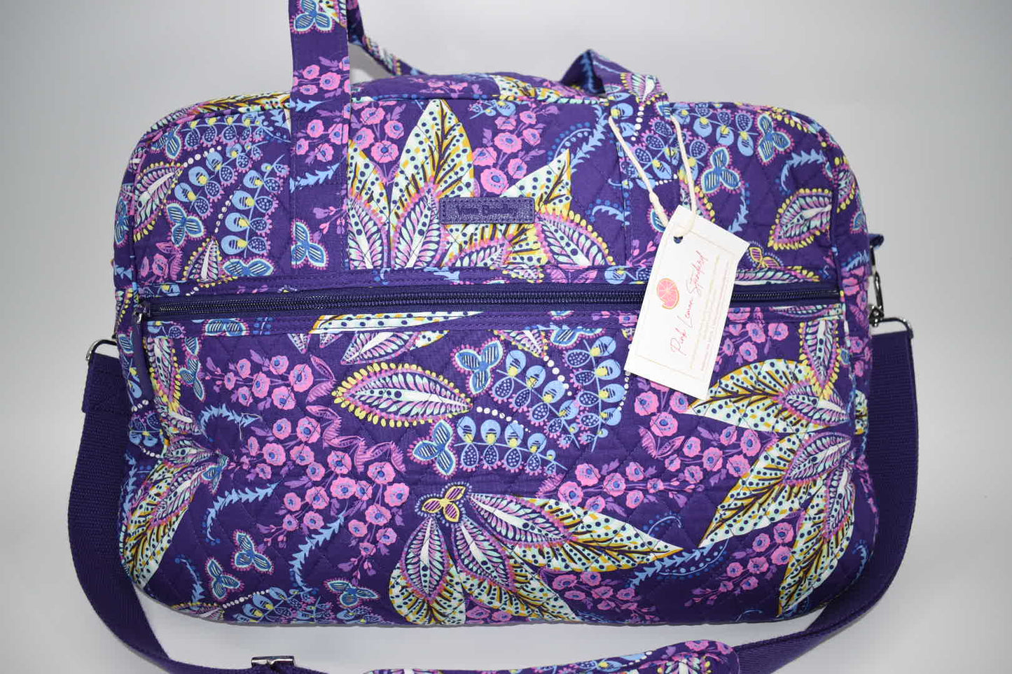 Vera Bradley Medium Traveler Weekender Bag in Batik Leaves Pattern