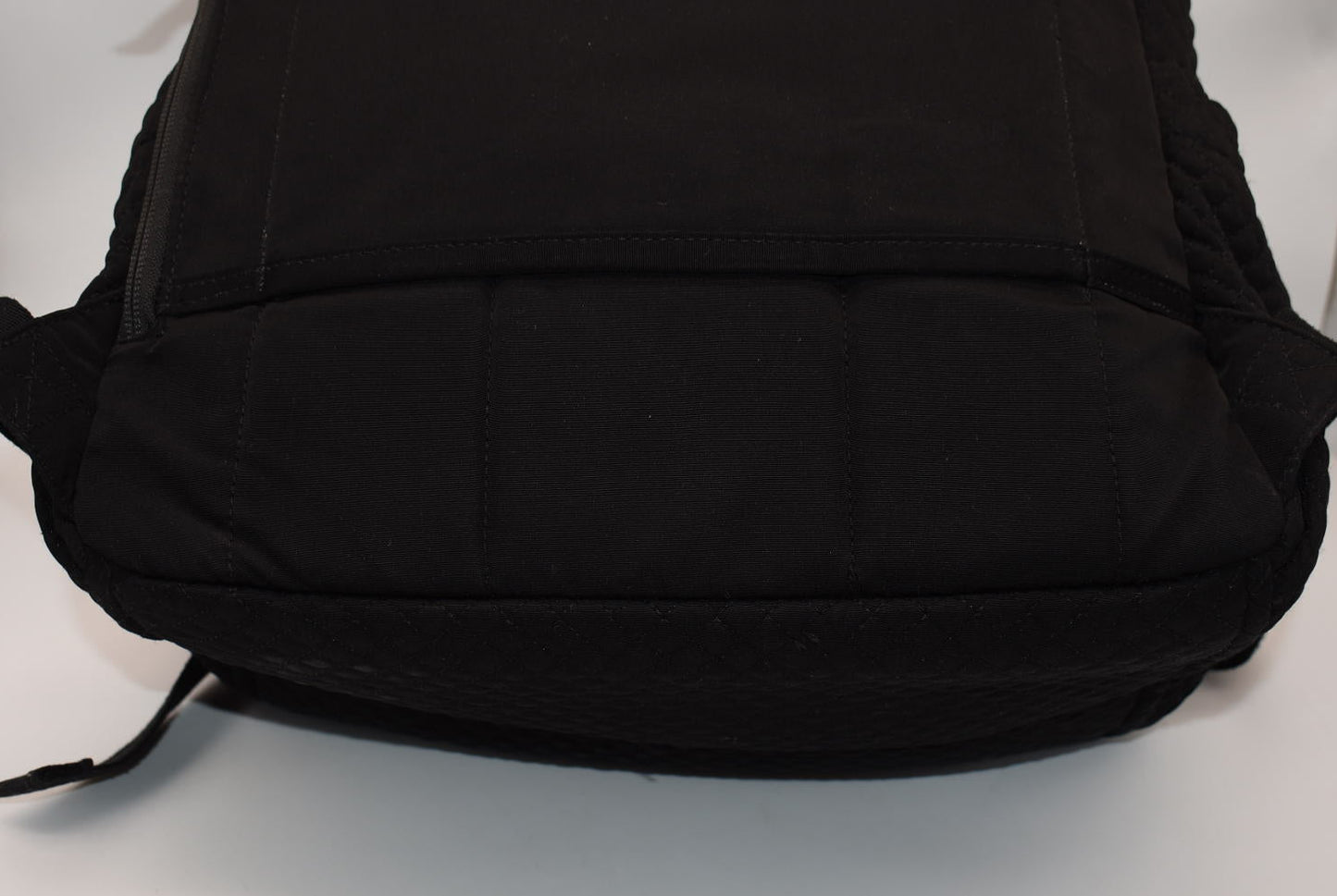 Vera Bradley Microfiber Campus Backpack in Black