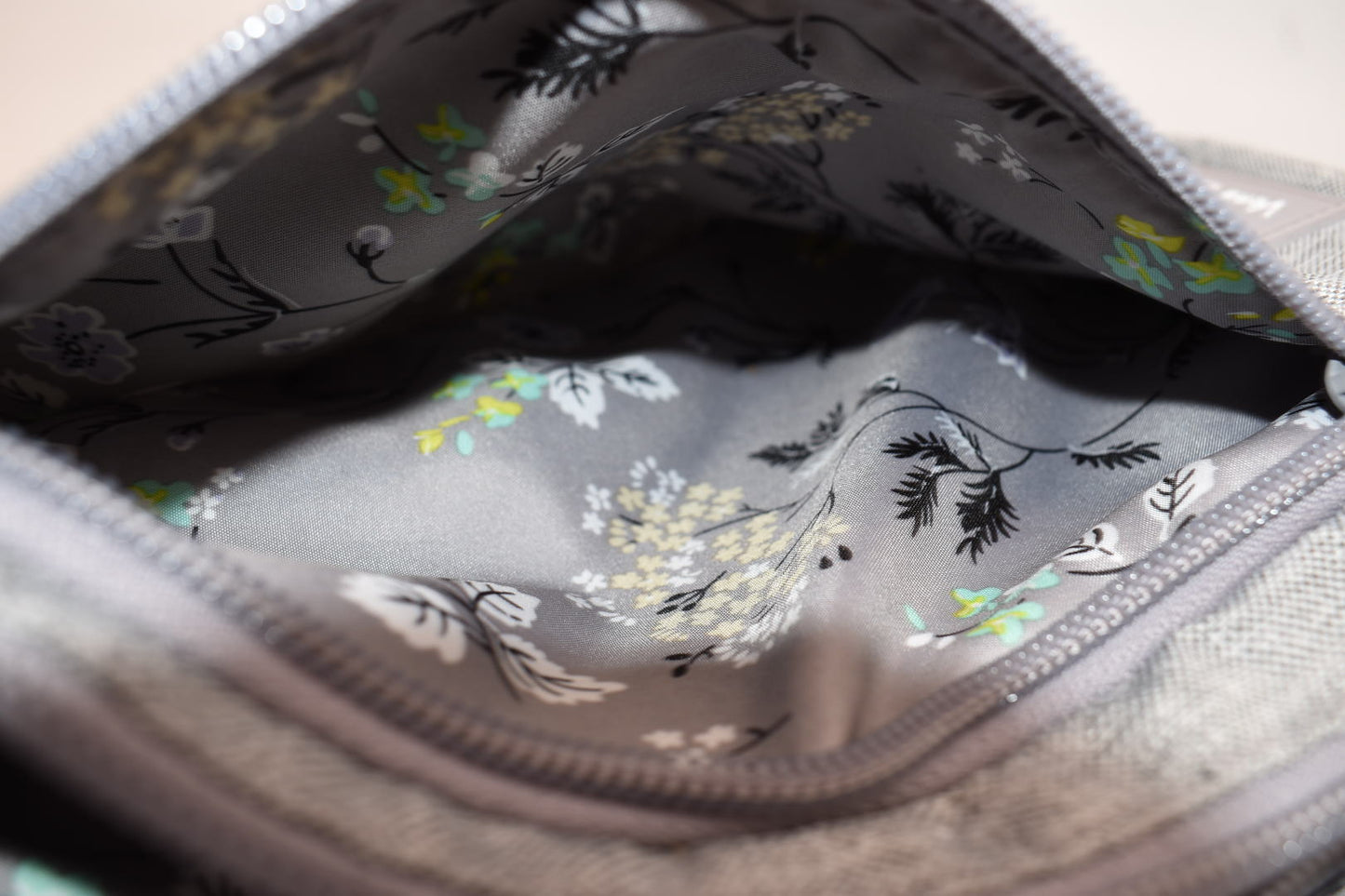 Vera Bradley Lighten Up Compact Sling Backpack in Heather Gray